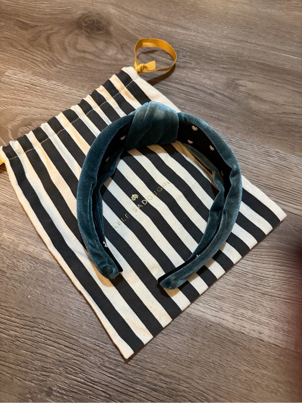 NWOT Lele Sadoughi Velvet Headband